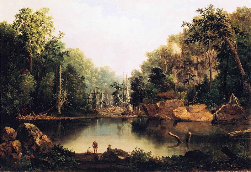 Robert S.Duncanson Little Miami River oil painting picture